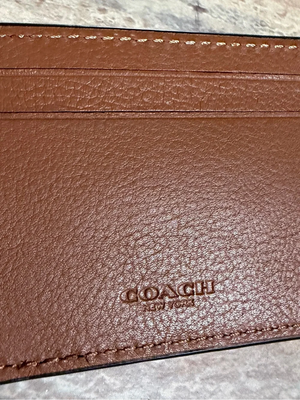 Coach men bifold